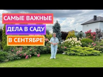 Как я готовлю свой сад к осени!