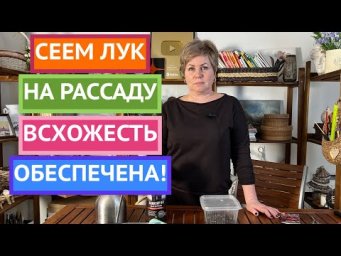 МОИ СЕКРЕТЫ ПОСЕВА ЛУКА!